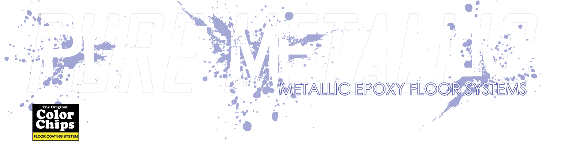 Pure Metallic - Metallic Epoxy Coating Logo
