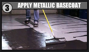 Pure Metallic Application Step 3 - Apply Metallic Basecoat