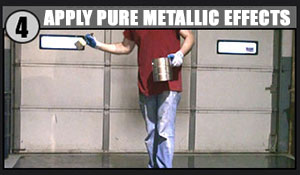 Pure Metallic Application Step 4 - Apply Metallic Effects