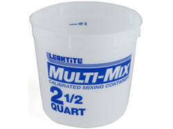 2 1/2 Qt Mixing Container